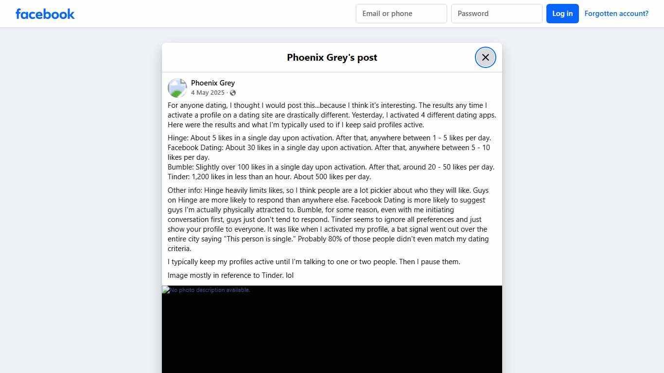 Phoenix Grey - For anyone dating, I thought I would post... | Facebook